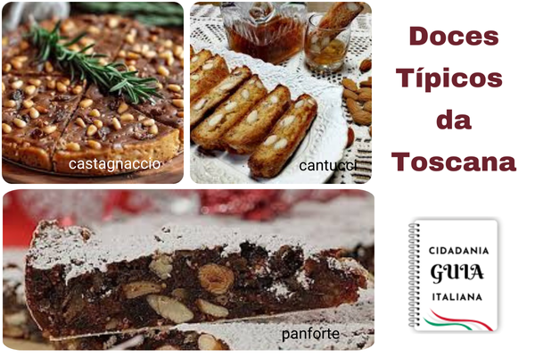 Doces Típicos da Toscana